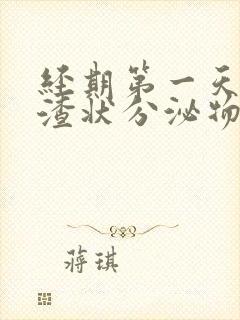 经期第一天豆腐渣状分泌物