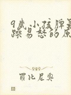 9岁小孩脾气暴躁易怒的原因