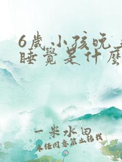 6岁小孩晚上不睡觉是什么原因引起