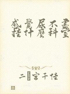 感觉尿不尽尿频挂什么科室