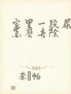 家里一股尿骚味怎么去除