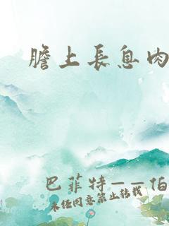 胆上长息肉症状