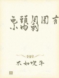 龟头周围有一圈小肉刺