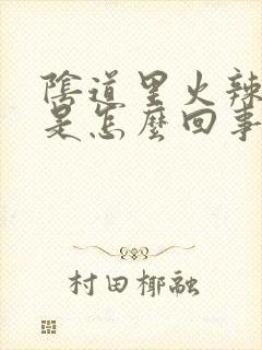 阴道里火辣辣的是怎么回事