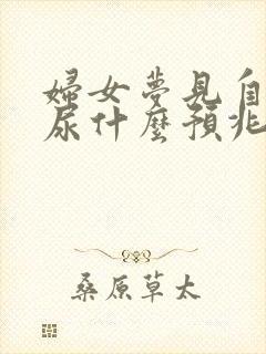 妇女梦见自己拉尿什么预兆