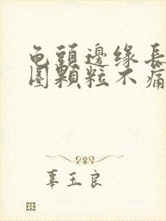 龟头边缘长了一圈颗粒不痛不痒