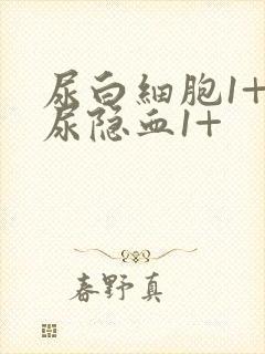 尿白细胞1+ 尿隐血1+