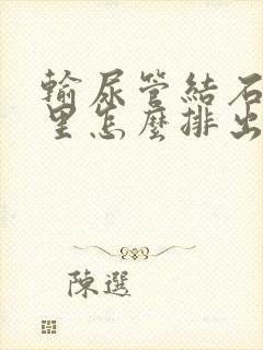 输尿管结石在肾里怎么排出