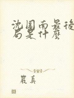 沈图南最后的结局是什么