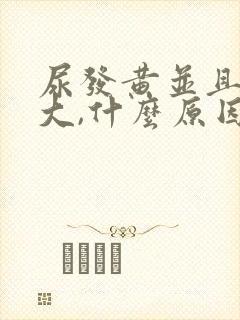 尿发黄并且味很大,什么原因?