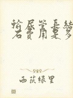 输尿管长结石碎石费用是多少