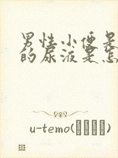 男性小便是红色的尿液是怎么回事