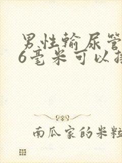 男性输尿管结石6毫米可以排出来吗