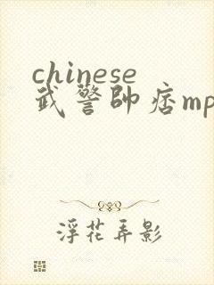 chinese武警帅痞mp4男同
