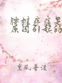 腰椎疼痛是什么原因引起的