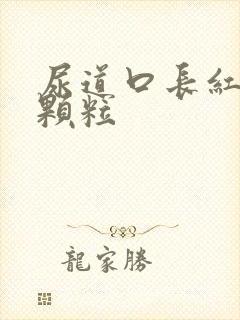 尿道口长红色小颗粒