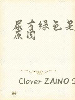 尿有绿色是什么原因