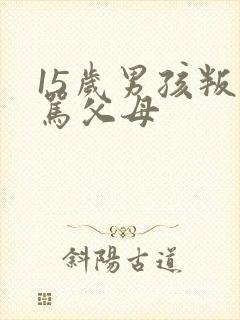 15岁男孩叛逆骂父母