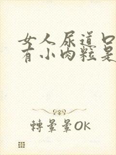 女人尿道口里面有小肉粒是怎么回事