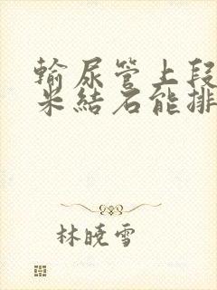 输尿管上段5毫米结石能排出吗