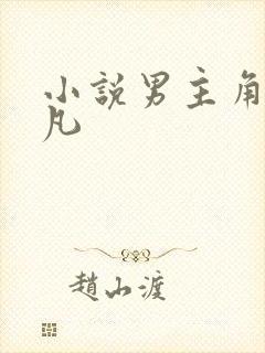 小说男主角叫林凡