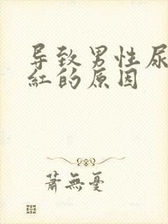 导致男性尿液变红的原因