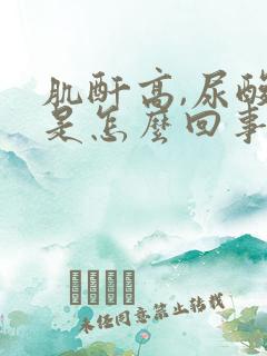 肌酐高,尿酸高是怎么回事