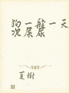 狗一般一天拉几次屎尿