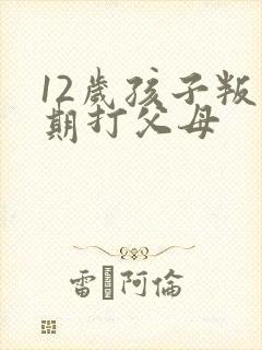 12岁孩子叛逆期打父母