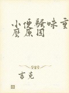 小便骚味重是什么原因