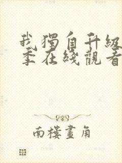 我独自升级第三季在线观看全集免费播放