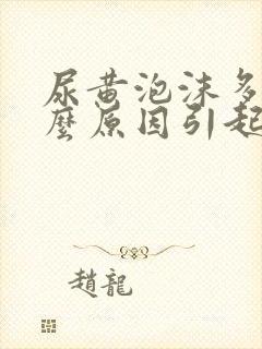 尿黄泡沫多是什么原因引起的