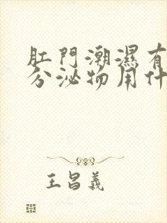 肛门潮湿有黄色分泌物用什么药