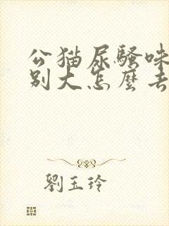 公猫尿骚味道特别大怎么去除