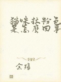 猫咪拉粉色的尿是怎么回事?