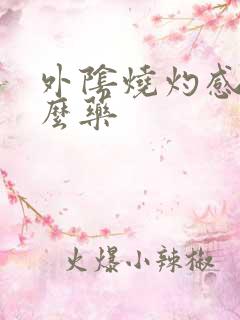 外阴烧灼感用什么药