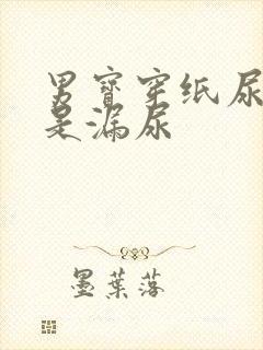 男宝穿纸尿裤总是漏尿