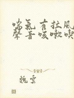 喘气有拉风箱的声音咳嗽吃什么药