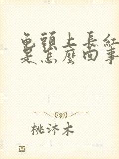 龟头上长红红点是怎么回事