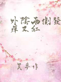 外阴两侧发红又痒又红