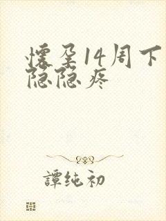 怀孕14周下腹隐隐疼