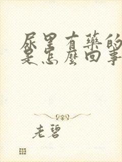 尿里有药的味道是怎么回事