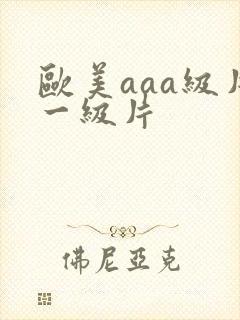 欧美aaa级片一级片