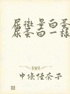 尿微量白蛋白与尿蛋白一样吗