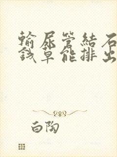 输尿管结石喝金钱草能排出吗