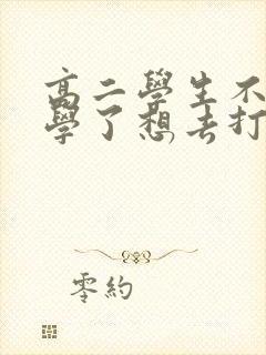 高二学生不想上学了想去打工怎么办