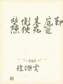 双侧基底节区腔隙梗死灶