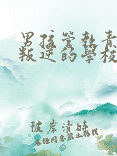 男孩管教青少年叛逆的学校