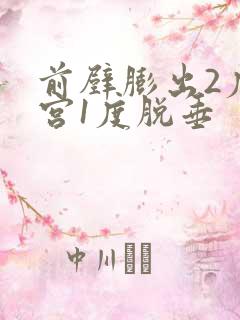 前壁膨出2度子宫1度脱垂