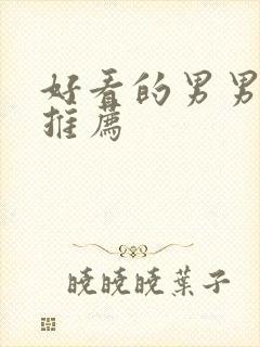 好看的男男小说推荐